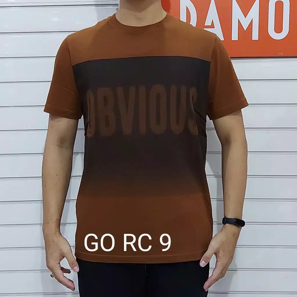 gos RC DAMOR (CRESSIDA) Baju Cowok Reguler Kaos Pria Lengan Pendek Original