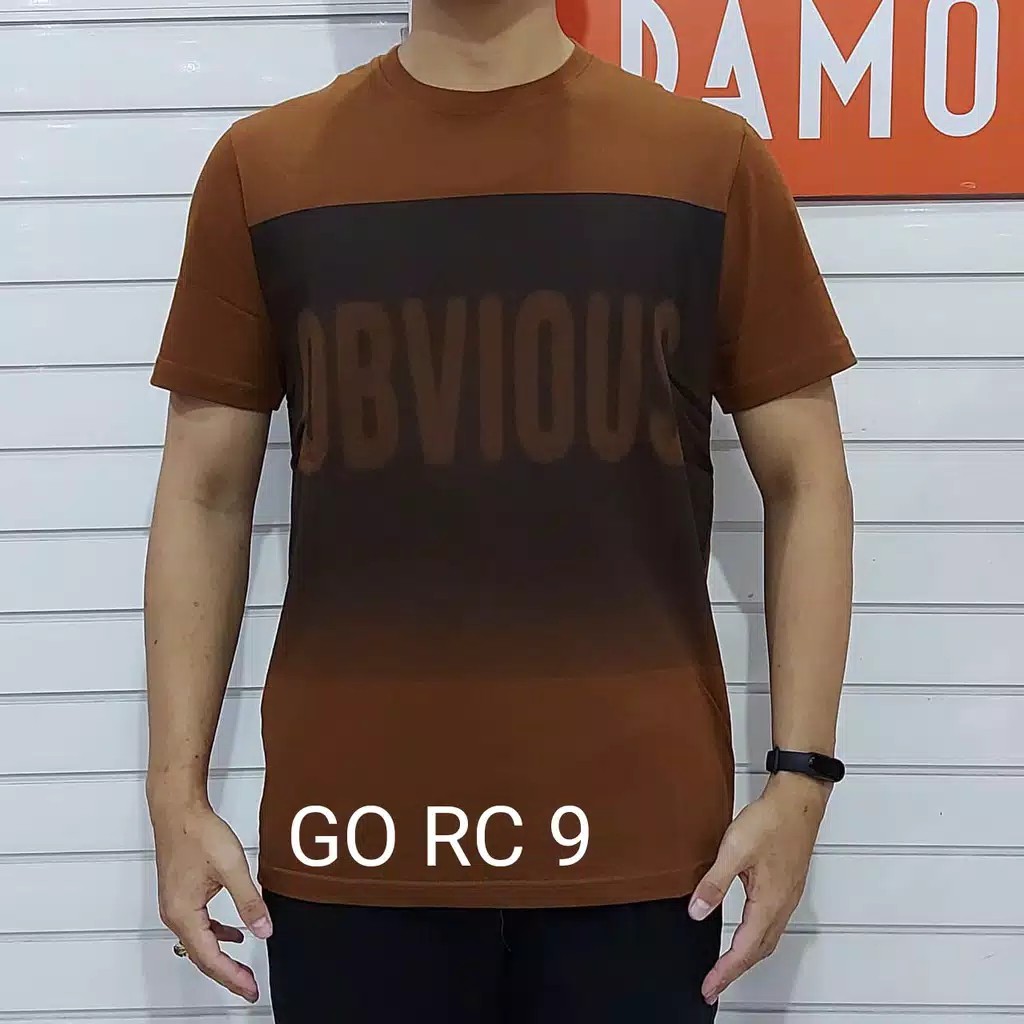 gos RC DAMOR (CRESSIDA) Baju Cowok Reguler Kaos Pria Lengan Pendek Original