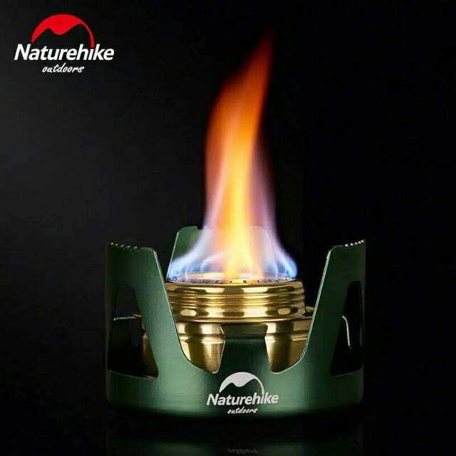 Kompor Naturehike spirtus spiritus NH18L001-T Alkohol portable mini stove gas lipat outdoor camping