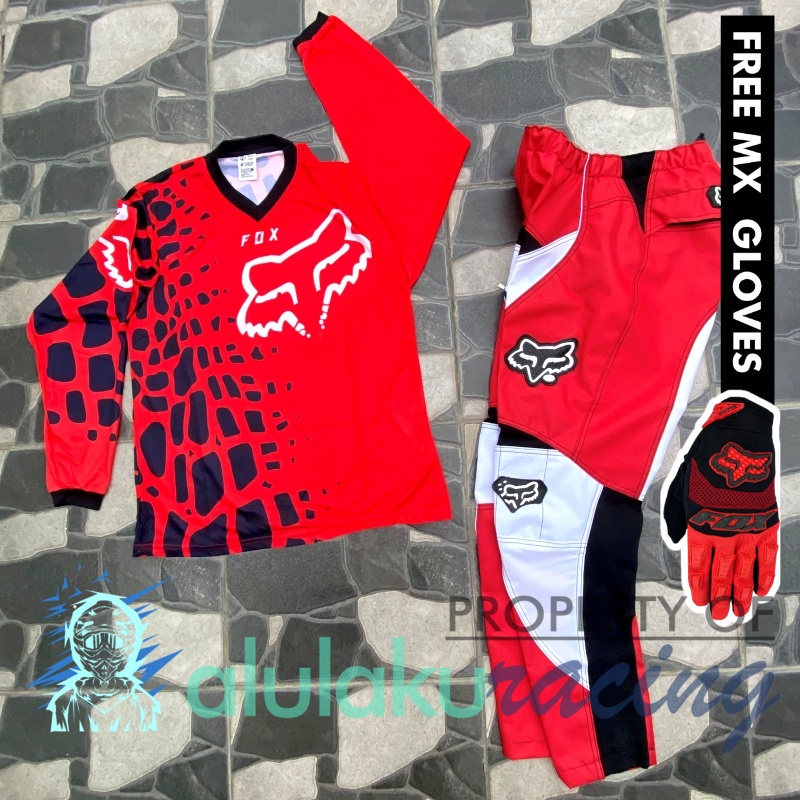 Jersey &amp; Celana MX Trail Motocross - Paket Bundling FOCT1410-F43