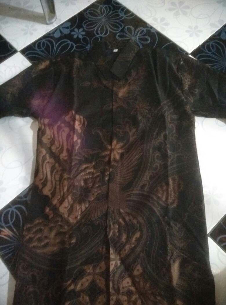 Peksi Seling Kemeja Batik Pria Lengan Panjang Full Furing By Batik Florist