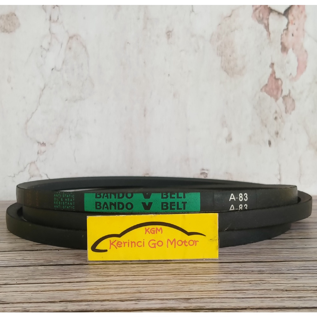 BANDO VAN BELT A-83 V BELT TALI KIPAS A83 FAN BELT VANBELT POLOS A-83