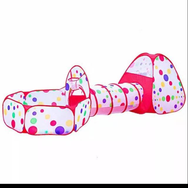 TENDA TEROWONGAN ANAK MANDI BOLA (PRELOVED)