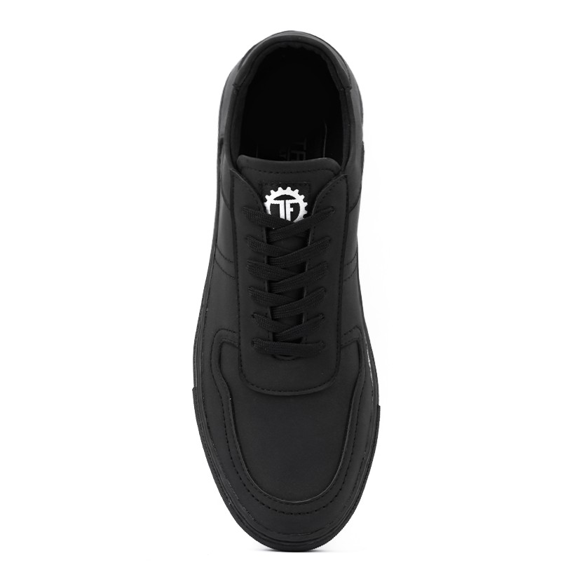 Heroic Black | Sepatu Sneakers Hitam Original Ori Santai Casual Pria Sniker Laki Ori | FORIND x Tragen