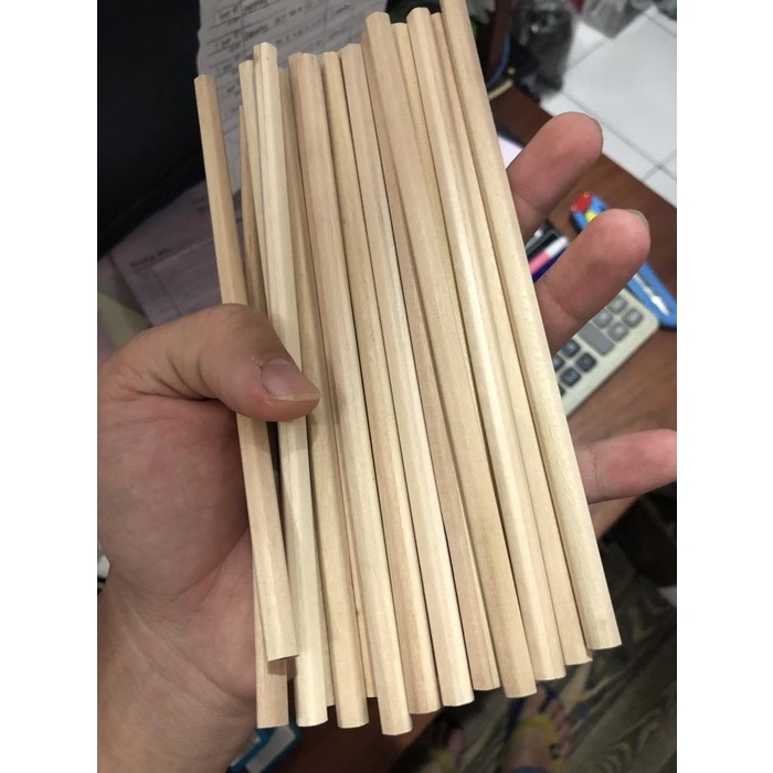 

Pensil polos kayu seikat isi 100 batang bulat Berkualitas