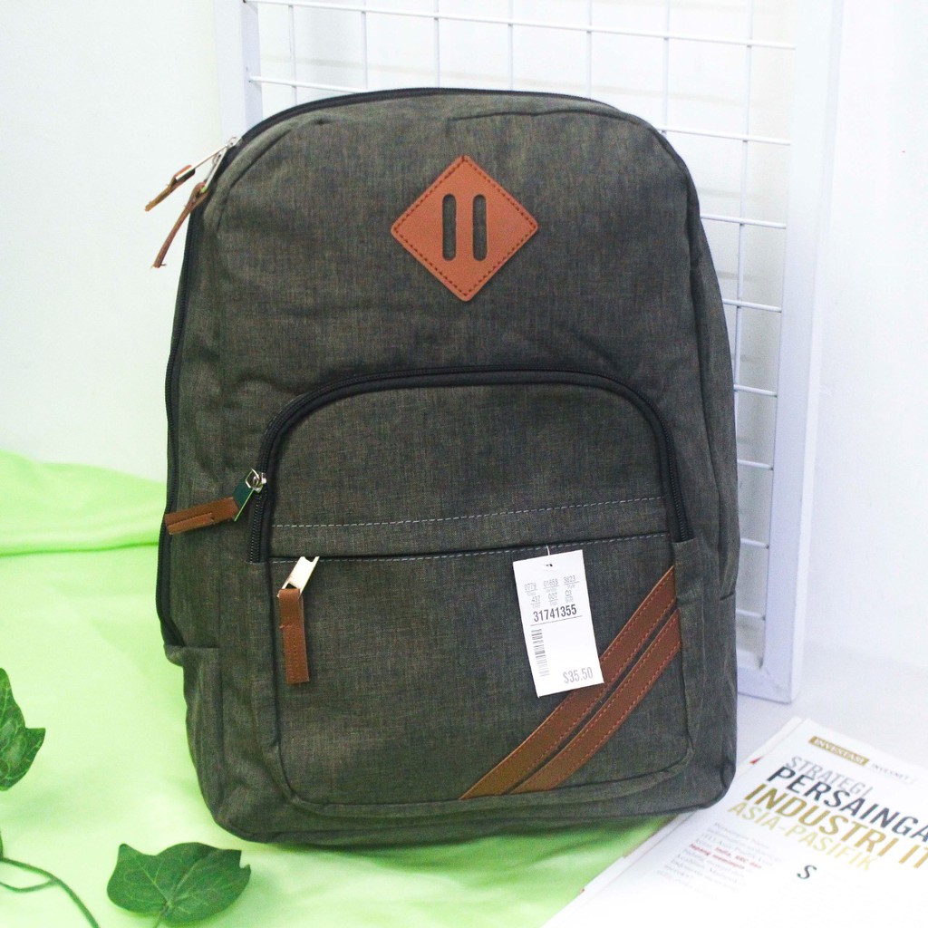 Tas Ransel Pria Wanita Tas Punggung Tas Ransel Sekolah Ransel Kuliah Kerja Ransel Murah