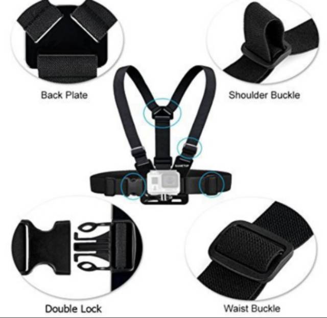 Chest Strap Belt Mounting Talii Dada JHook Mount Scr