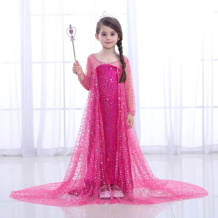 Kostum Anak Perempuan Princess Anna Frozen Elsa  BX636 Jual Beli Baju Elsa Pink Frozen 2/ Dress Kost