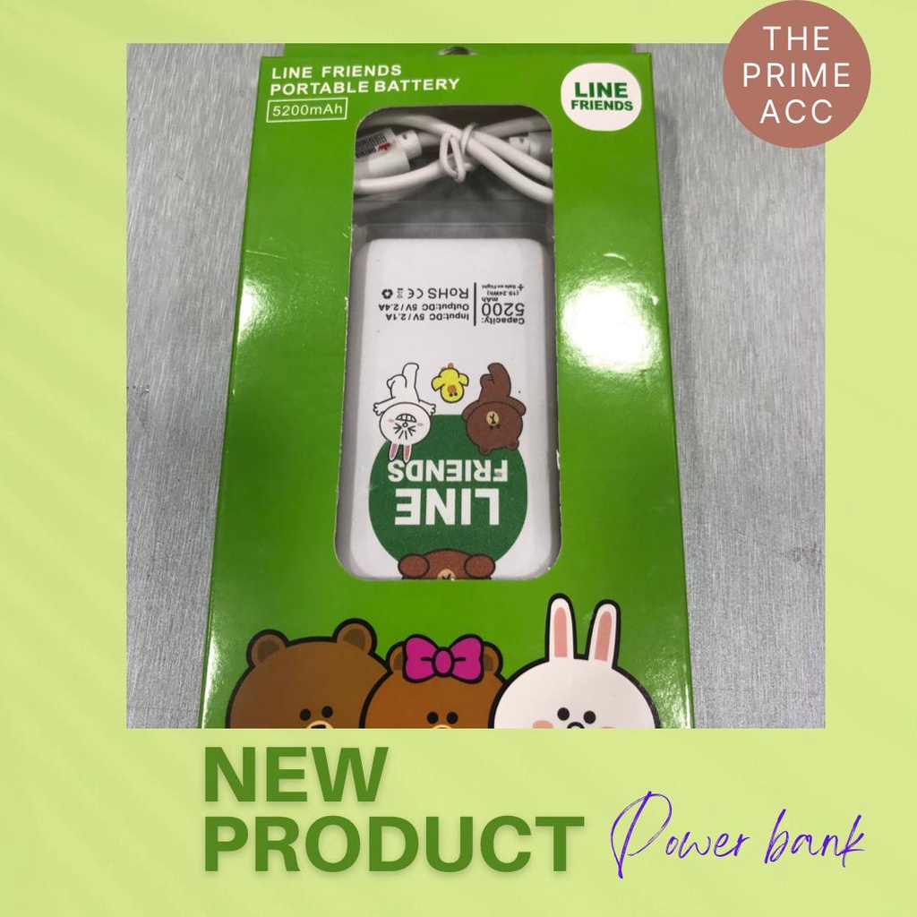 POWER BANK KARAKTER LINE 20000MH