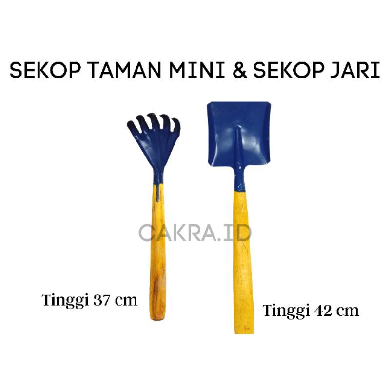 Set Sekop Taman mini & Sekop jari / sekop tanah pasir / cakraid907