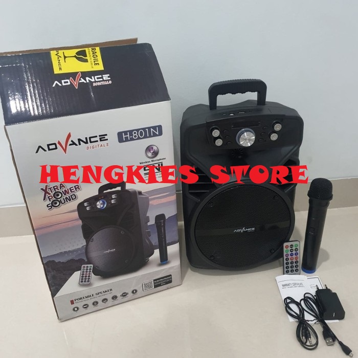 Speaker Bluetooth Advance H801n + 1 mic wireless
