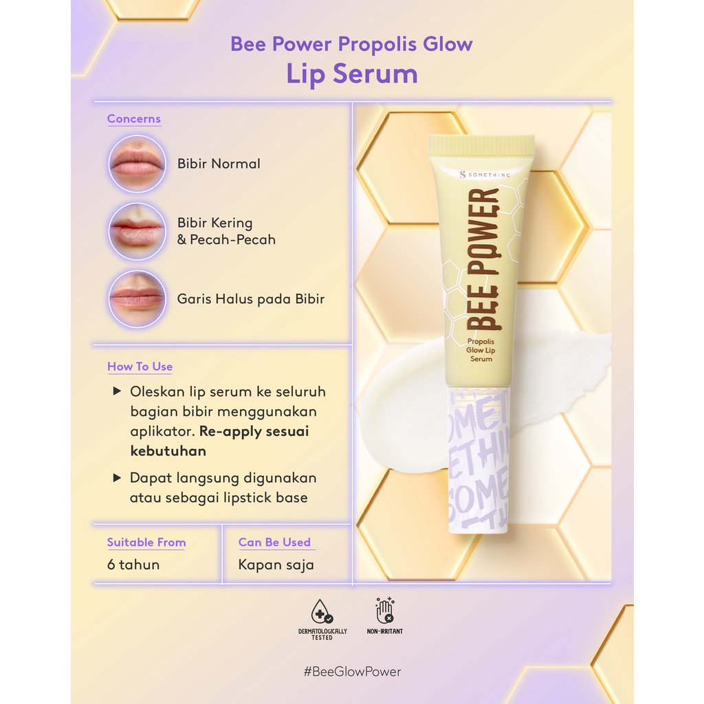 Somethinc Bee Power Propolis Glow Lip Serum