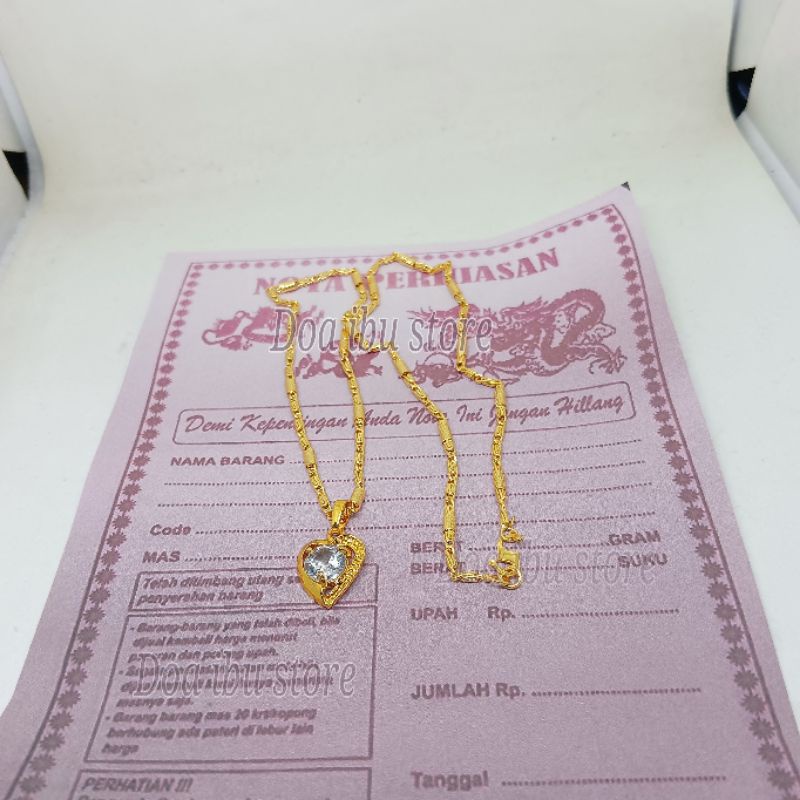 Kalung Wanita keren 2023 anti luntur anti karat dewasa cantik Aesthetic aksesoris perhiasan fashion 
