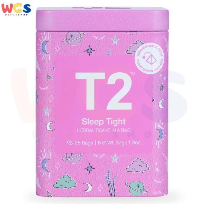 

Jual T2 Tea Sleep Tight Herbal Tisane Icon Tin 25 Tea Bags 37G Teh