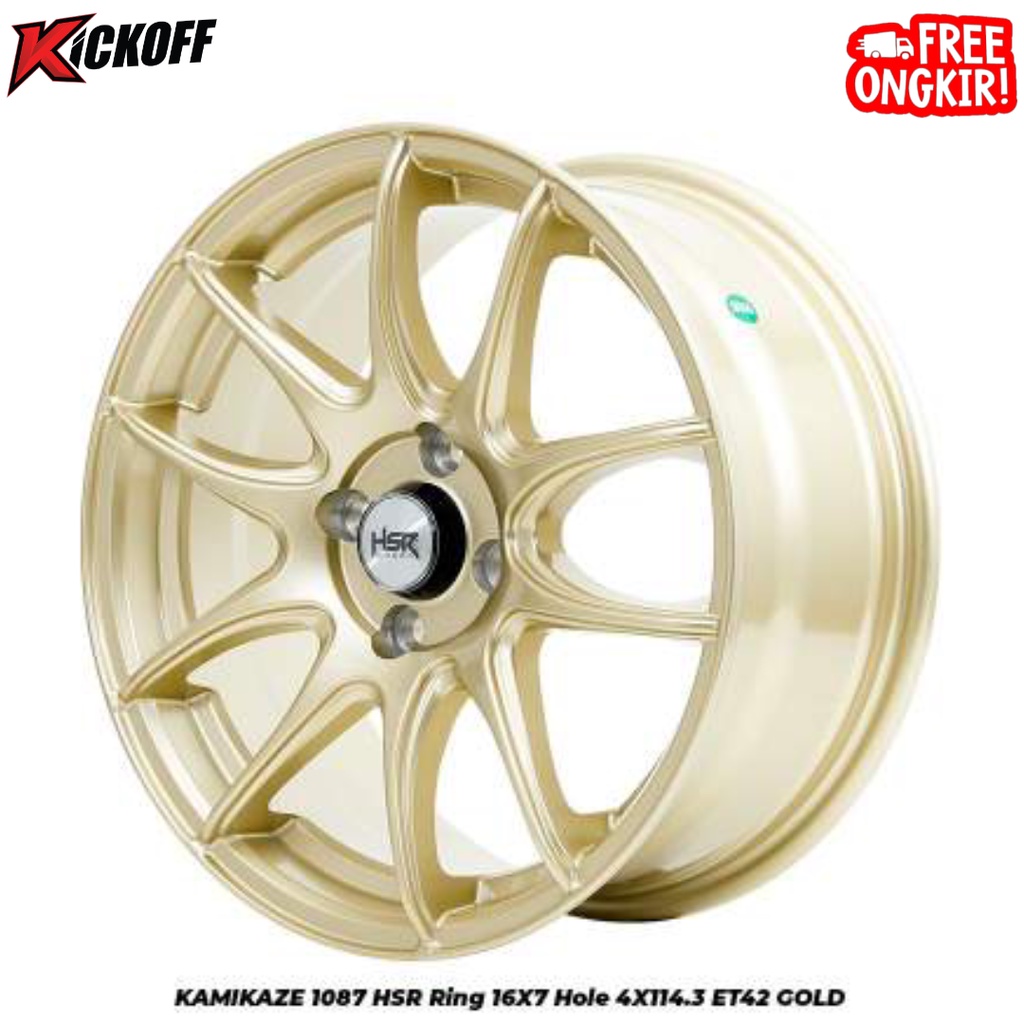 Pelek Racing Ring 16 HSR KAMIKAZE Velg Mobil Avanza Xenia Livina Kijang LGX