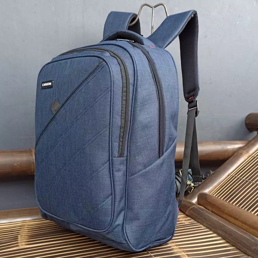 Tas Ransel CARBONI BACKPACK 050, Tas Sekolah, Tas Kerja, Tas Travel bahan Tebal  Original