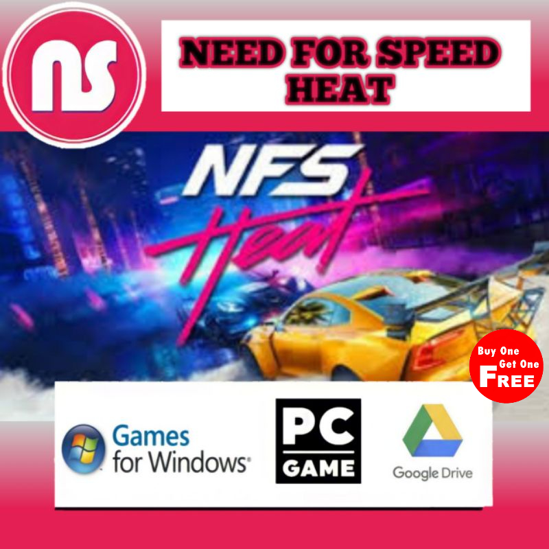 NEED FOR SPEED HEAT NFS HEAT + ( Bonus 1 Game ) PC GAME - GAME PC