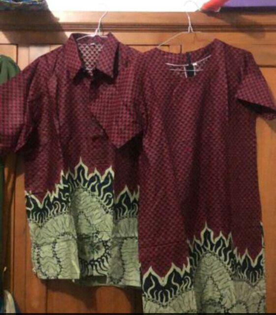 Maura Couple - Sania Ruffle Batik Couple Ori Ndoro Jowi Dnt Garansi Termurah Shopee - Batik Couple