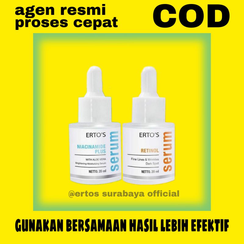 PAKET ERTOS NIACINAMIDE + RETINOL