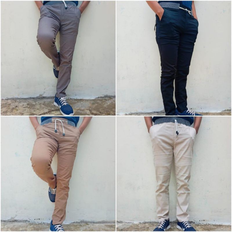 Celana  Panjang Chinos Pria Original / Celana panjang slimfit