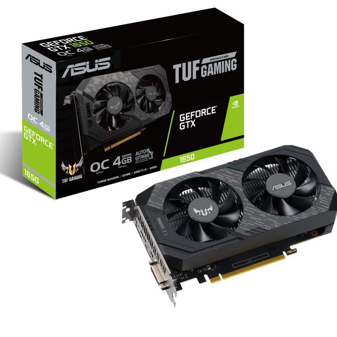 Vga Card Asus Tuf Gaming Geforce Gtx 1650 Oc Edition 4G - 4Gb Gddr6 Amandacaeesa