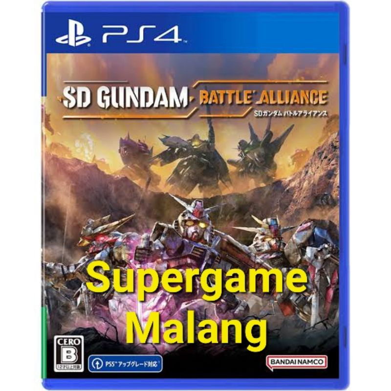 SD Gundam Battle Alliance PS4 PS 4 Cd Game Gaming