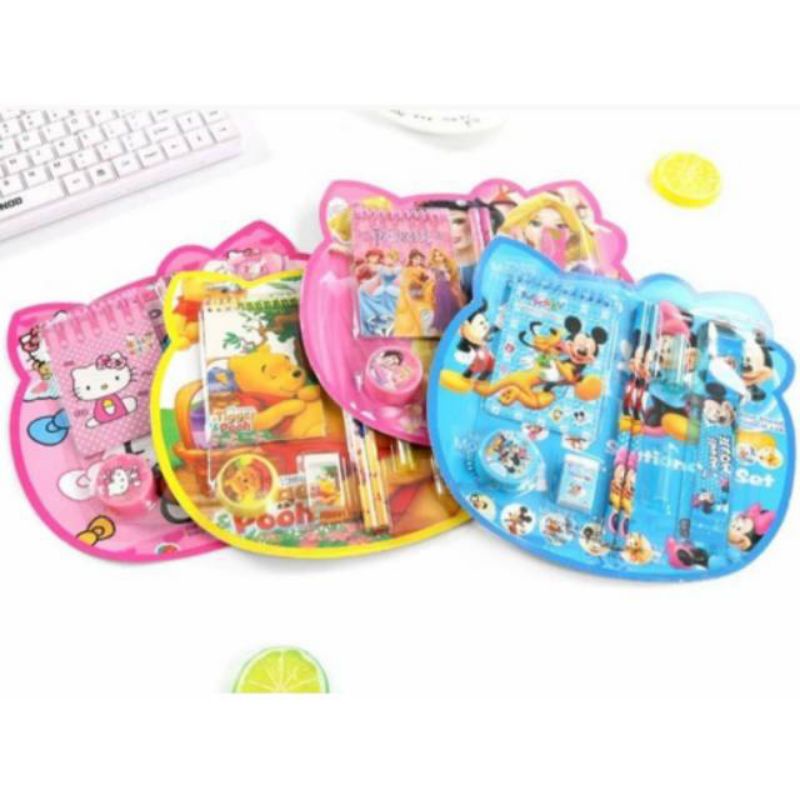 

[BISA COD] SET LENGKAP ALAT TULIS LUCU SOUVENIR ULANG TAHUN.