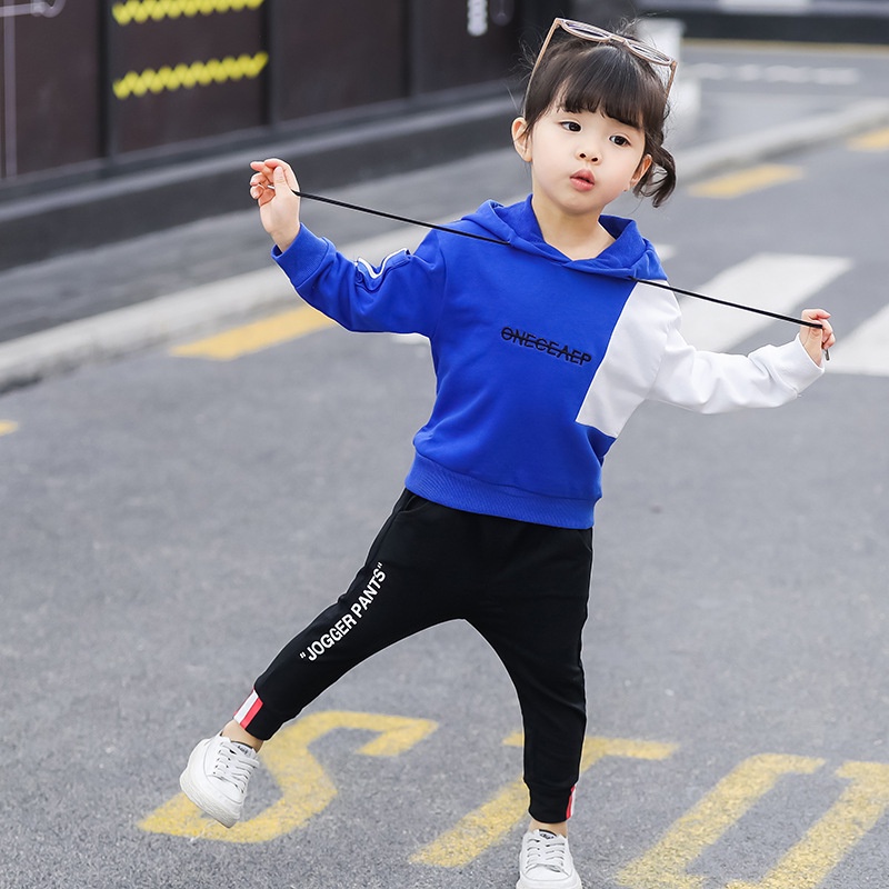 LittleAaron PASSWORD ONE GEAR HOODIE Setelan Sweater 1 - 7 Tahun Baju Anak Berkualitas