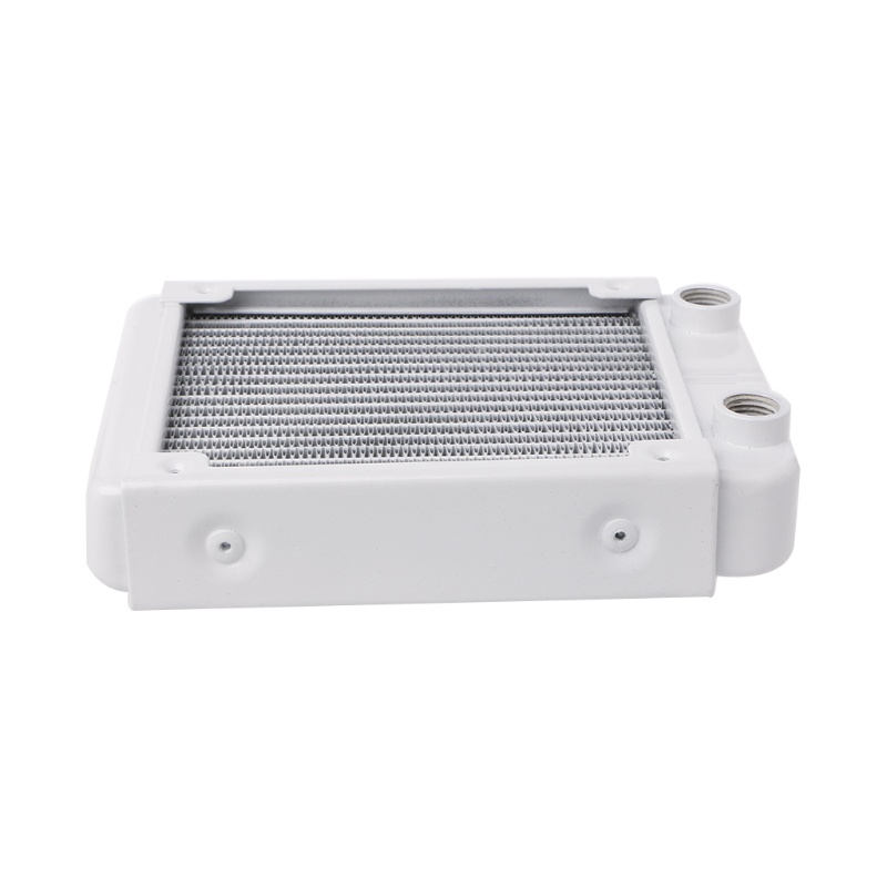 Bt Multiport G1/4Benang Radiator Aluminium 120mm Untuk Sistem Pendingin Air Komputer