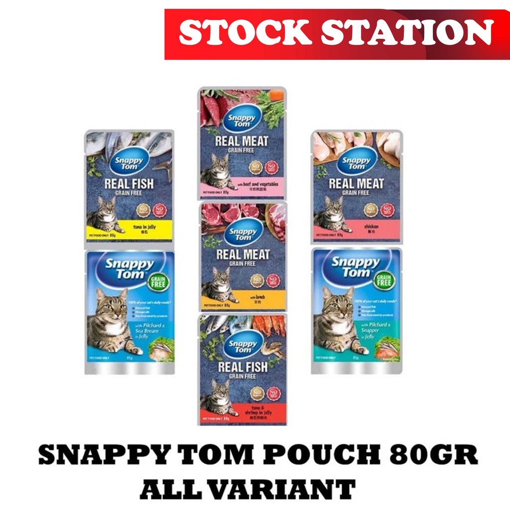 SNAPPY TOM POUCH 85GR ALL VARIANT