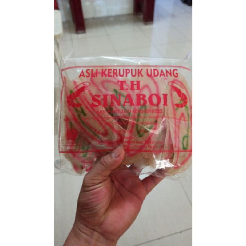 

kerupuk udang sinaboi