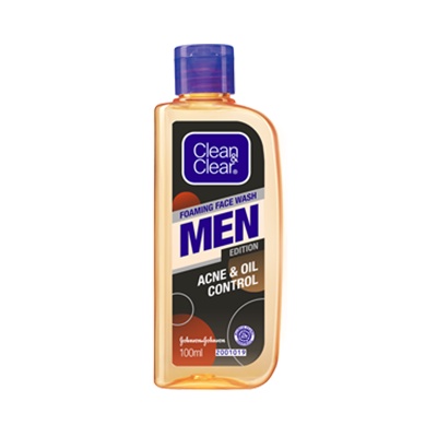 Clean &amp; Clear Foaming Face Wash Men 100ml