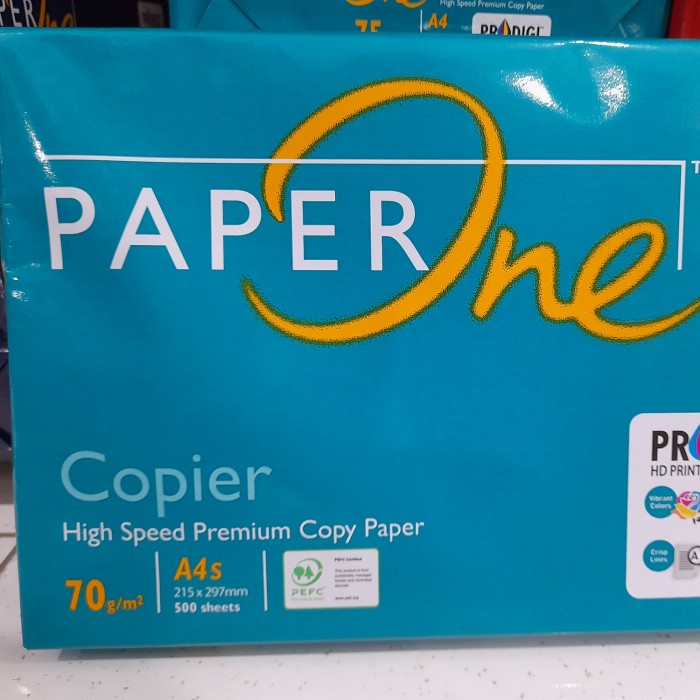 

kertas hvs a4s 70gram paperone