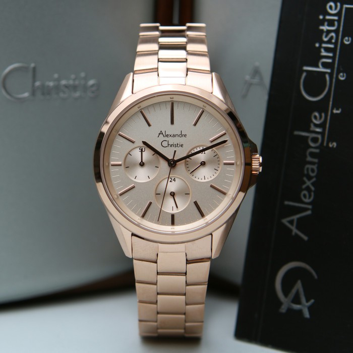 ORIGINAL Jam Tangan Wanita Alexandre Christie AC 2890 / AC2890 / 2890 Garansi Resmi 1 Tahun.