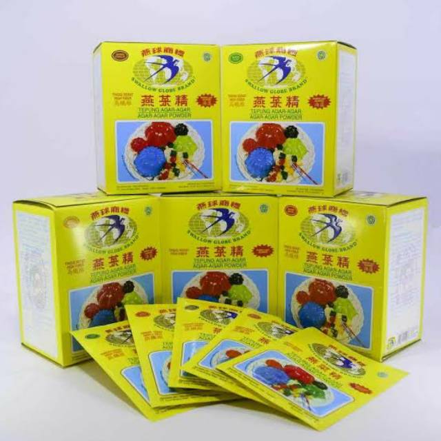 Agar agar swallow globe 7gr Agar Bening