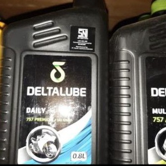 OLI MESIN MOTOR DELTALUBE DAILY 0,8L 800ml ORI ASLI 100%