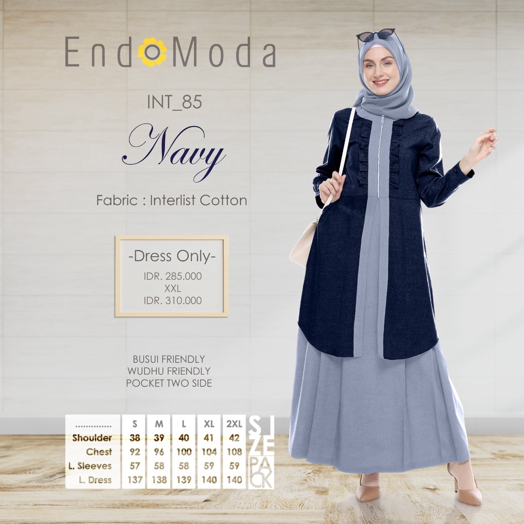 GAMIS ENDOMODA INT 85 NAVY