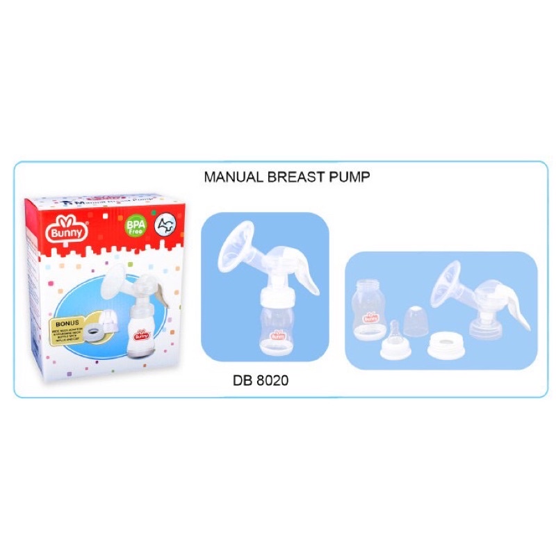 Lusty Bunny DB-8020  Breastpump - Pompa Asi