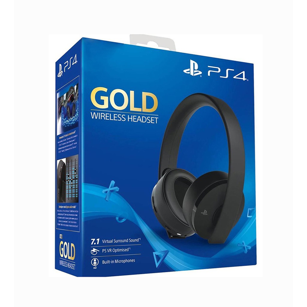 ps4 new gold wireless headset