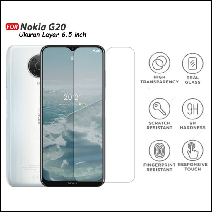 Tempered Glass Bening  Nokia G20  Premium Quality Tempered Glass Bening