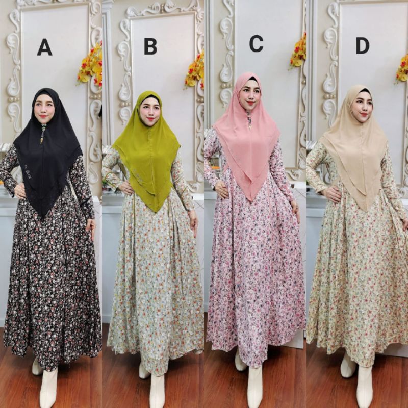 Dress Syar'i Wanita Homey Daily Al Gibran by Al Gibran