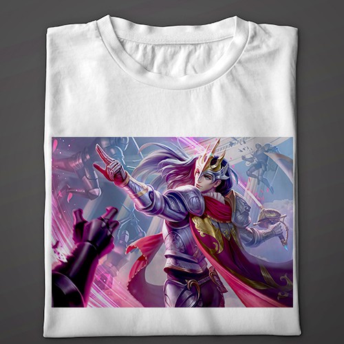 267 KAOS Mobile Legends Lancelot skin floral knight