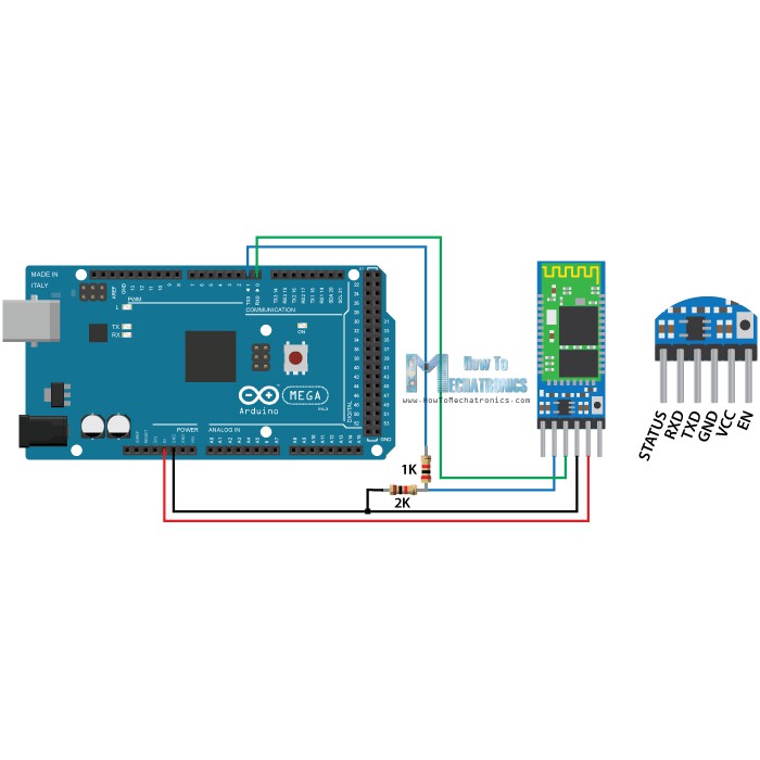 HC 05 Bluetooth Module 6 pin HC05