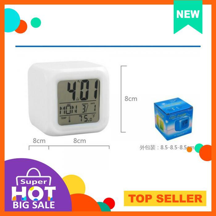Jam Digital Led &Amp; Suhu Kabin Dashboard Mobil Led Warna Unik &Amp; Murah