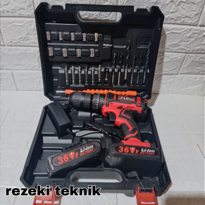 0JLD 36 Vf BOR CORDLESS - MESIN BOR BETON BATERAI - bor jld 36V 13mm