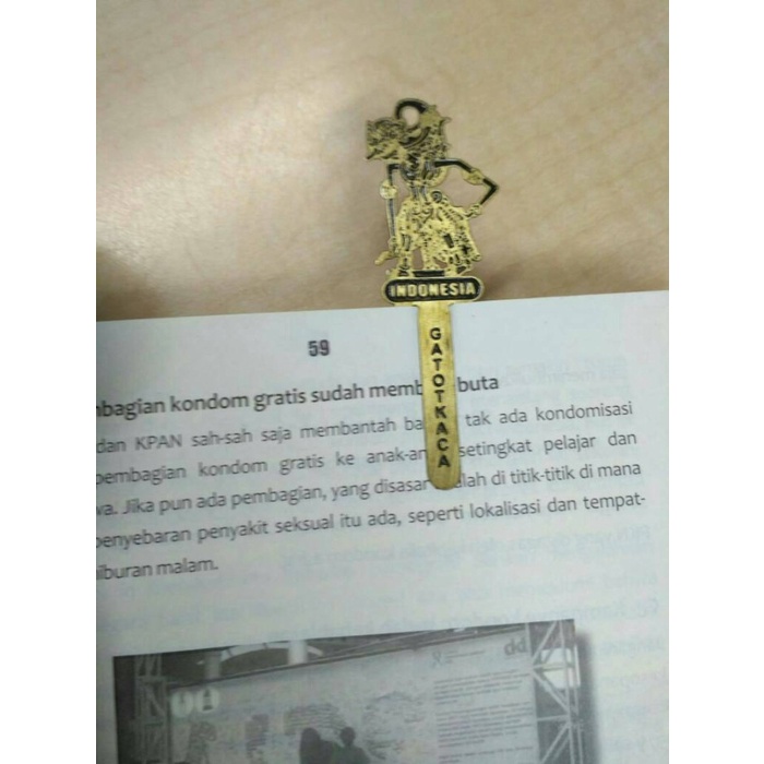 

Hemat Pembatas Buku Logam/Kuningan Edisi Wayang Diskon