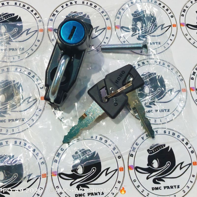 VARIASI KUNCI HELM HELMET YAMAHA V50 V70 V75 V75DX V80 V80CDI V80SDX ROBOT SUPERDELUXE EXCELLENT L2G