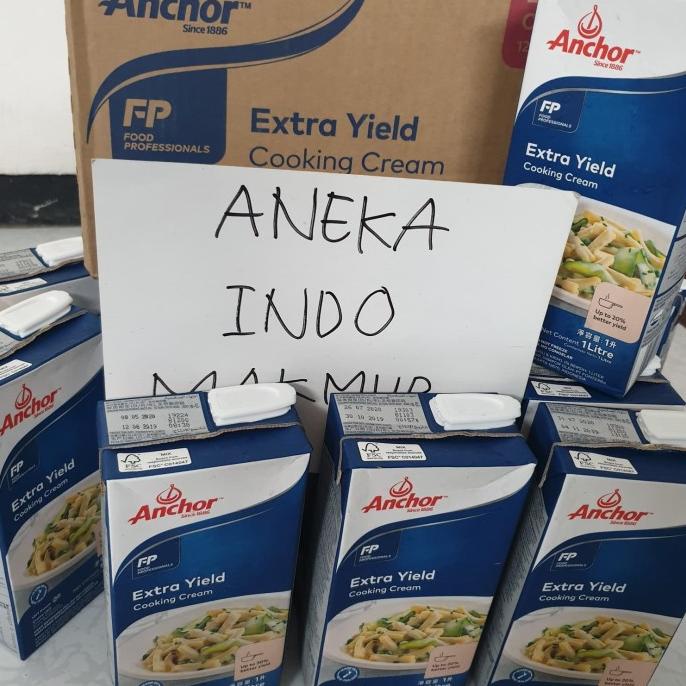 

(BISA COD) ANCHOR EXTRA YIELD COOKING CREAM 1LT MURAH SURABAYA STOK TERBATAS Kode 339