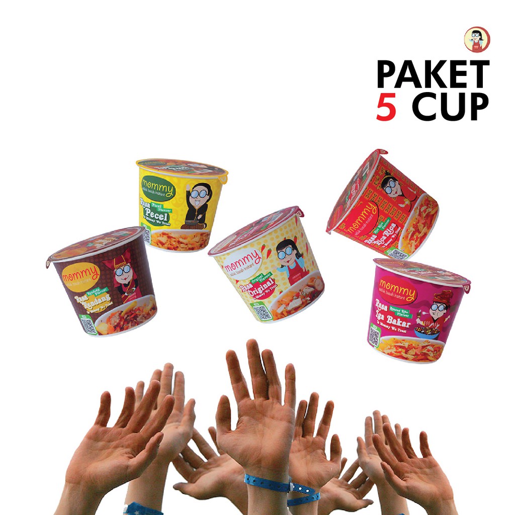 

Mommyindo Seblak Basah Instan Mommy Paket 5 Cup