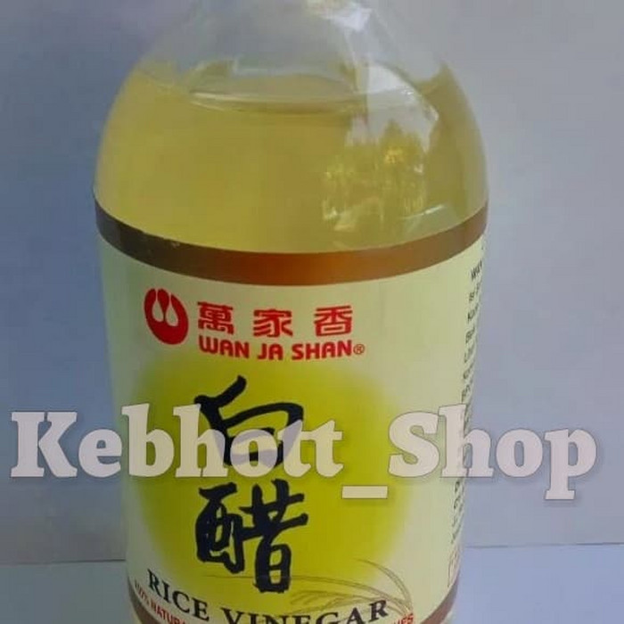 

wan ja shan Rice Vinegar 100% Naturally Brewed 200 ml Cuka Beras